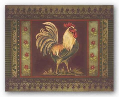 Mediterranean Rooster II by Kimberly Poloson