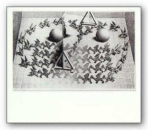 Magic Mirror by M.C. Escher
