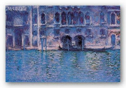 Venice Palazza Da Mula by Claude Monet