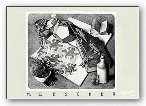 Reptiles by M.C. Escher