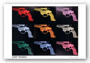 Gun by Andy Warhol