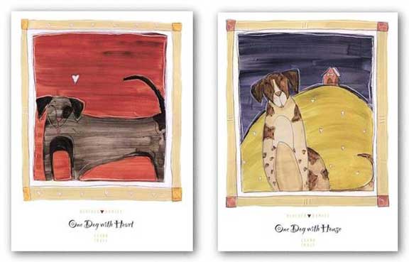One Dog with House-One Dog with Heart Set by Heather Ramsey