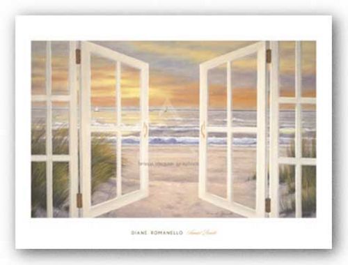 Sunset Beach by Diane Romanello