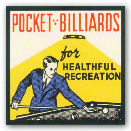Pocket Billiards for Healthful Recreation by Retro Series