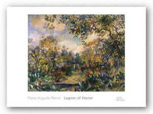 Landscape at Beaulieu, ca. 1893  by Pierre-Auguste Renoir