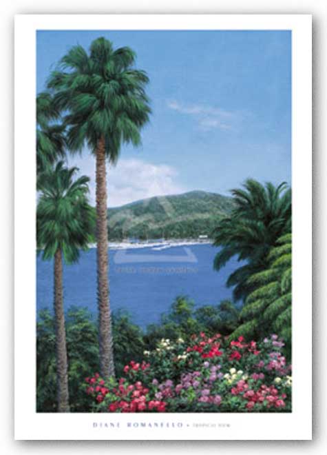 Tropical View by Diane Romanello