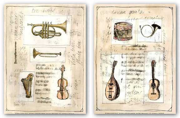 Authentic Instruments Set by Susan Schippel