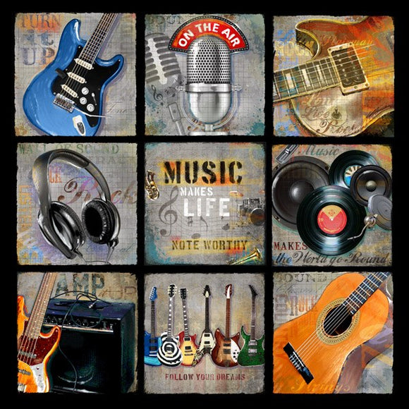 Music Patch - Music Makes Life Note-Worthy by Jim Baldwin