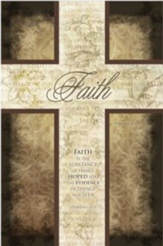 Faith Inspirational Cross by CT Art