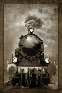 Steam Engine Locomotive by GI Artlab