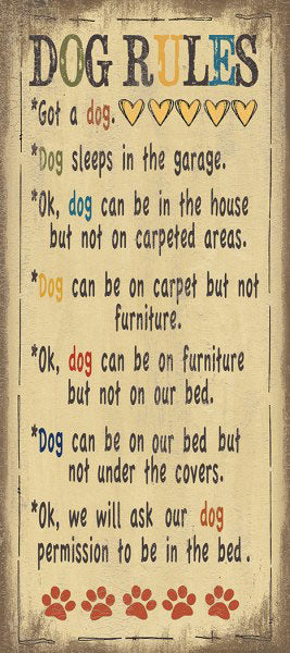 Dog Rules by Jo Moulton