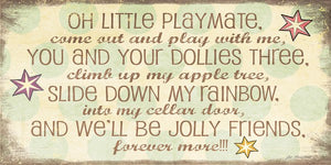 Little Playmate by Jo Moulton