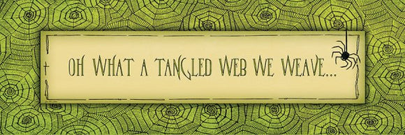 Oh What a Tangled Web We Weave - Halloween by Jo Moulton