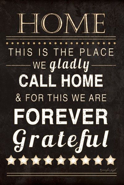 Home Forever Grateful by Jennifer Pugh