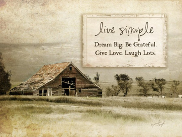 Live Simple by Jennifer Pugh