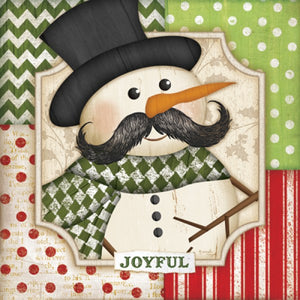 Joyful - Snowman by Jennifer Pugh