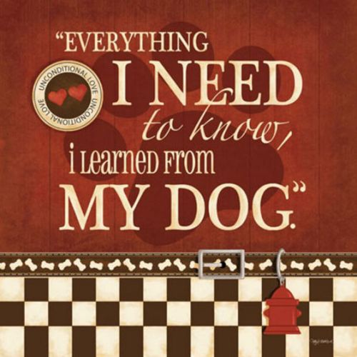 Everything I Need to Know I Learned From My Dog by Kathy Middlebrook