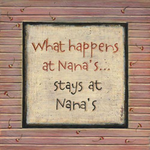What Happens at Nana's by Karen Tribett