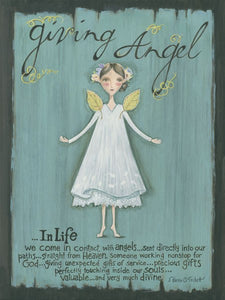 Giving Angel by Karen Tribett