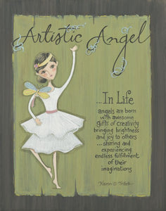 Artistic Angel by Karen Tribett