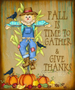 Fall Is A Time To Gather and Give Thanks by Lisa Keys