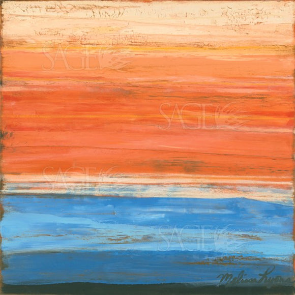 Orange Sunset by Melissa Lyons