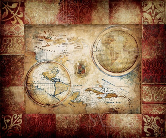 New World Map by Pied Piper