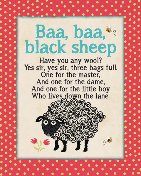 Baa Baa Black Sheep by Stephanie Marrott