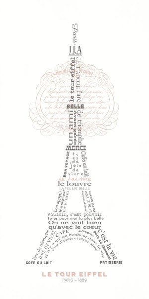 Eiffel Tower B by Stephanie Marrott