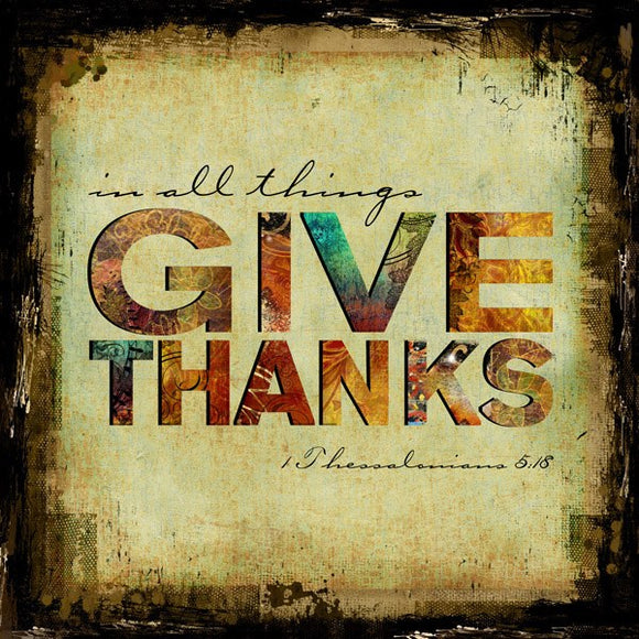 Fall Give Thanks by Sally Barlow