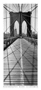 Across Brooklyn Bridge by Henri Silberman