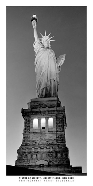 Statue of Liberty New York by Henri Silberman