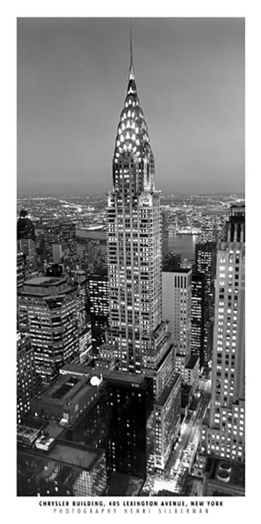 Chrysler Building New York by Henri Silberman