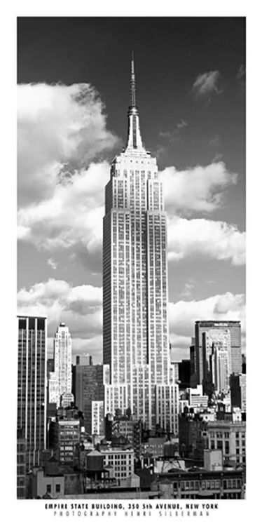 Empire State Building New York by Henri Silberman