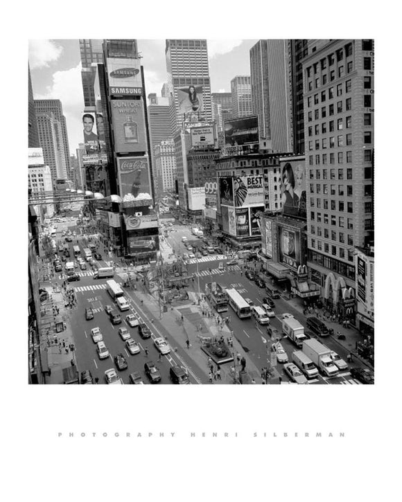 Times Square Afternoon by Henri Silberman