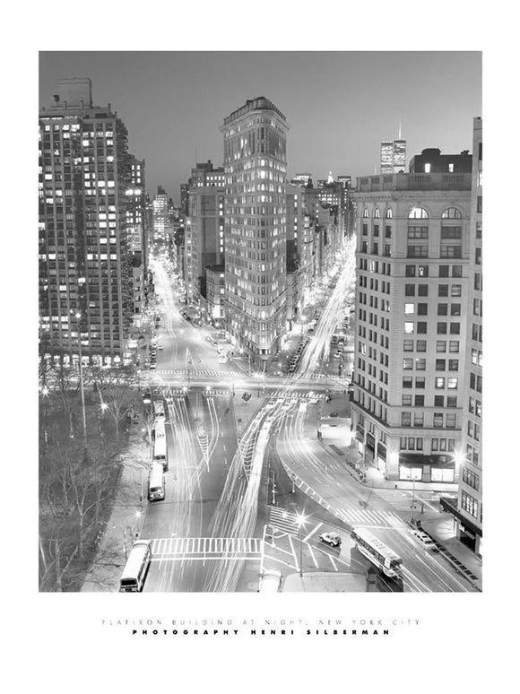 Flatiron Building New York by Henri Silberman