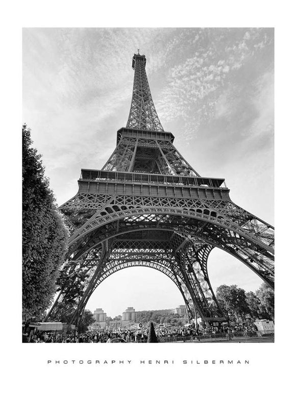 La Tour Eiffel Paris by Henri Silberman