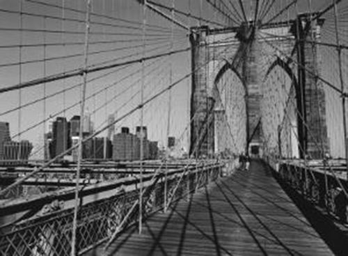 Across Brooklyn Bridge by Trefor Ball