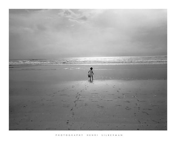 Joe on the Beach by Henri Silberman