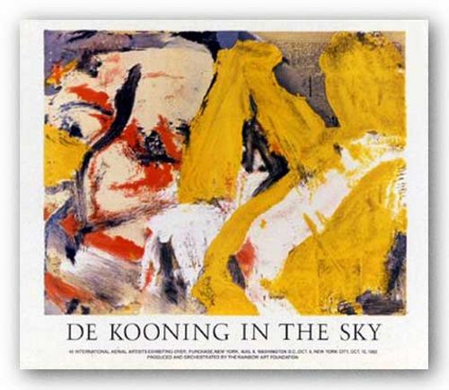 In the Sky by Willem De Kooning