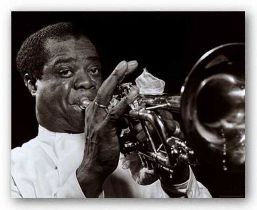 Louis Armstrong by William Gottlieb