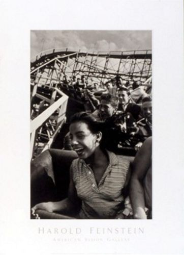Cyclone Roller Coaster, Coney Island, 1952 by Harold Feinstein