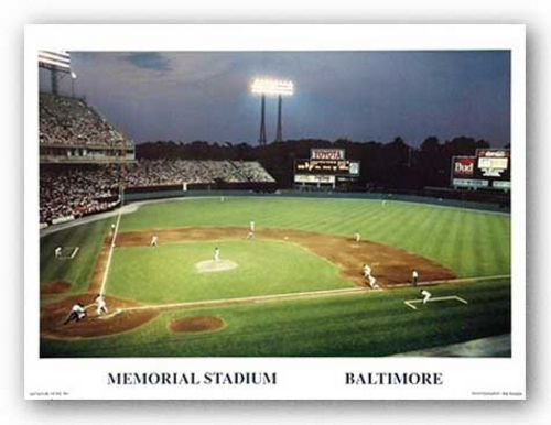Memorial Stadium - Baltimore, Maryland - Baltimore Orioles by Ira Rosen