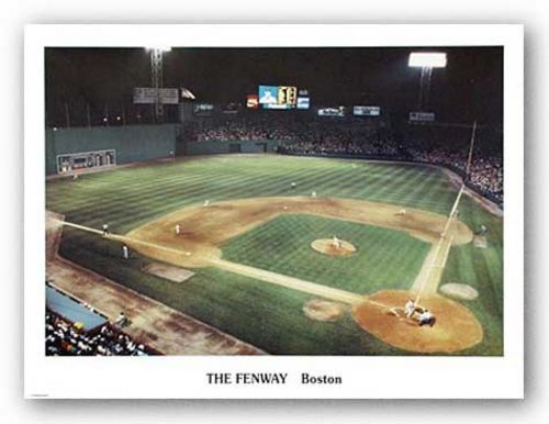 The Fenway - Fenway Park (Night) - Boston, Massachusetts - Boston Red Sox by Ira Rosen