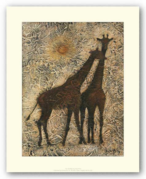 Two Giraffes by Kate Philp