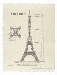 La Tour Eiffel (Eiffel Tower) 25x31 by Yves Poinsot