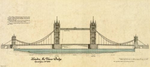 Tower Bridge London by Yves Poinsot