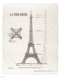 La Tour Eiffel (Eiffel Tower) 18x22 by Yves Poinsot