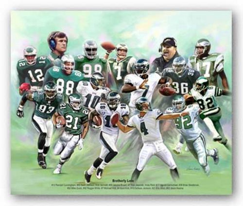 Brotherly Love (Philadelphia Eagles) by Wishum Gregory