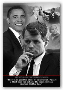 Robert F. Kennedy Prophetic Quote, 1968 by Tonya Jones
